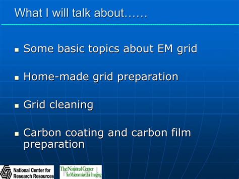 Ppt Electron Microscopy Em Grid And Carbon Film Preparation For