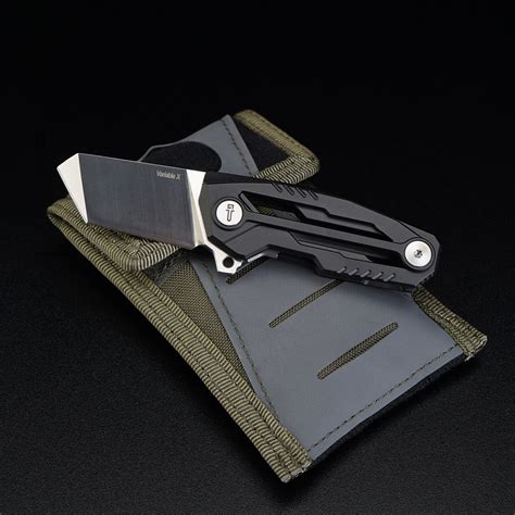 Variablex Titanium Folding Knife Gray Tacticalgeek Touch Of
