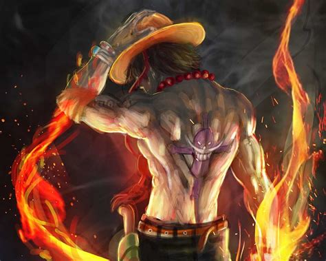 One Piece Ace Wallpaper 3d