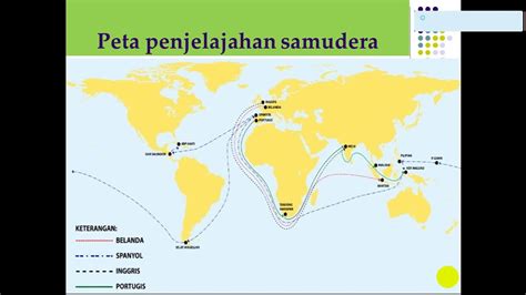 Rute perjalanan bangsa barat ke indonesia no bangsa. Peta Penjelajahan Bangsa Eropa - Orion Gambar