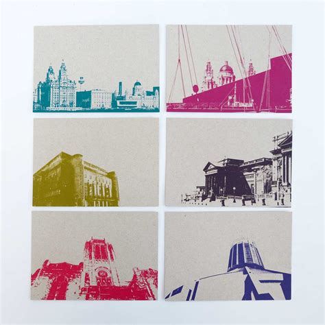 Jacky Al Samarraie Liverpool Postcard Set The Art Rooms