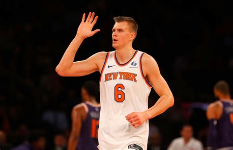 New York Knicks Kristaps Porzingis Extension Looms As Season Nears