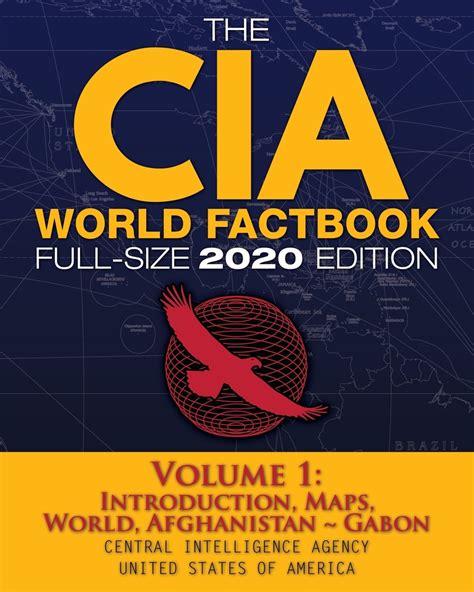 The Cia World Factbook Volume 1 Full Size 2020 Edition Giant Format