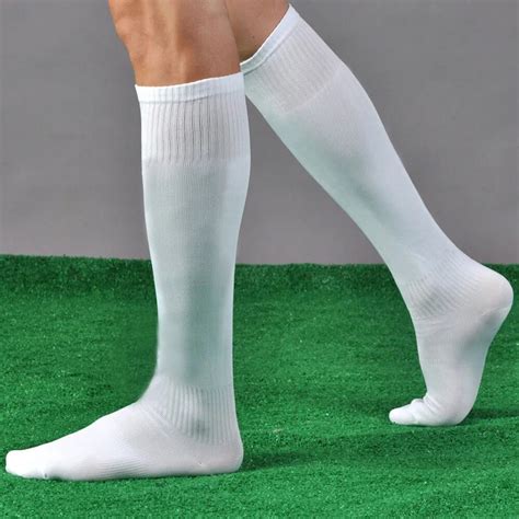 Men Sportwear Soccer Socks Football Long Sock Over Knee High Men