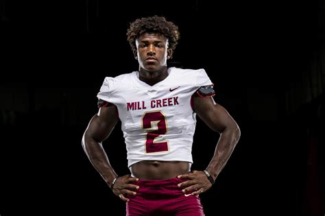Mill Creeks Caleb Downs Honored With All American Bowl Jersey Sports