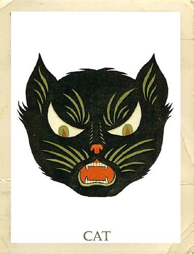 Freebie Martha Stewart Halloween Owl And Cat Masks Flickr