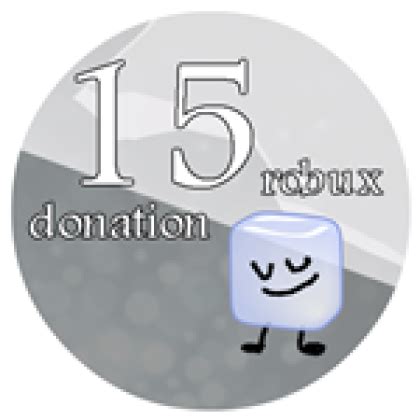 DONATION - 15 Robux - Roblox