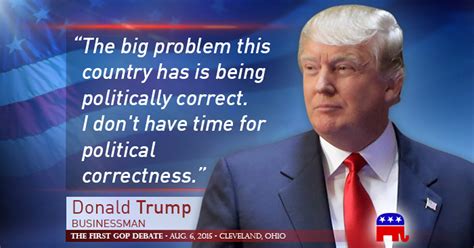 I am politically incorrect, that's true. Memorable quotes from GOP Presidential Primary Debate