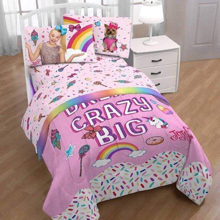 Shop for jojo siwa bedding in jojo siwa home & bedding. Jojo Siwa Nickelodeon Girls Pink Twin Bedding Sheets ...