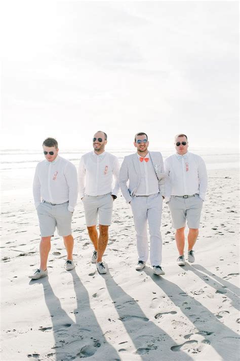 Find authentic and creative plans from expert and. groomsmen in shorts - photo by http://blog.nadiameli.com ...