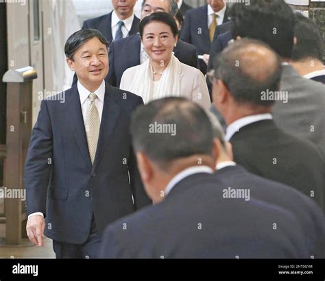Japans Emperor Naruhito And Empress Masako Leave Tokyo Station In