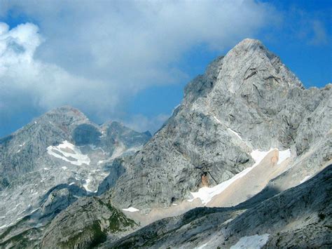 Grintovec Is The Highest Mountain Of The Kamniksavinja Alps With An