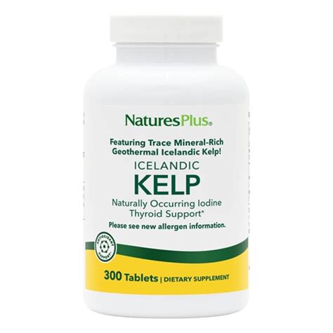 Naturesplus Icelandic Kelp 300 Tablets Vitacost