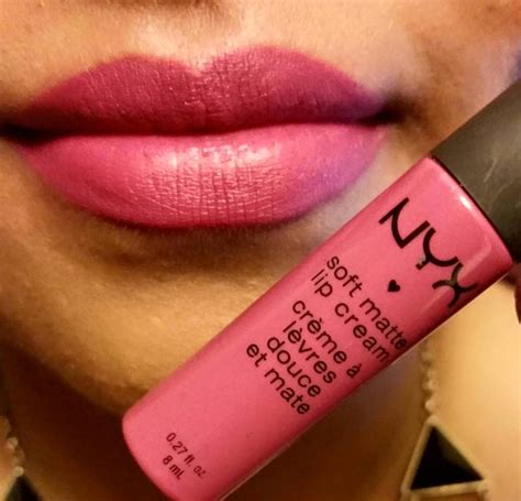 Nyx Soft Matte Lip Cream Prague I Like This Color Its Very Pigmented