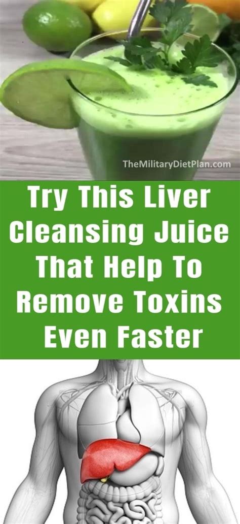 Try This Liver Cleansing Juice That Help To Remove Toxins Even Faster