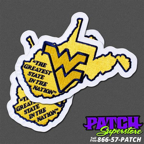 West Virginia University Patches Patchsuperstore