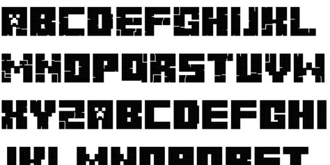76+ Minecraft Title Font - Free Download SVG Cut Files | Download PicartSVG