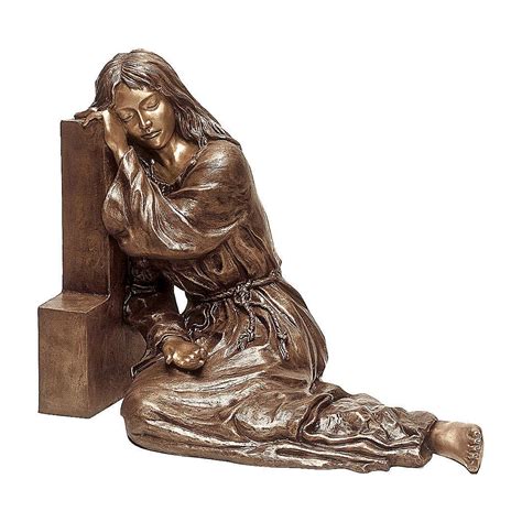 Mary Magdalene Bronze Statue 80 Cm For Outdoors María Magdalena
