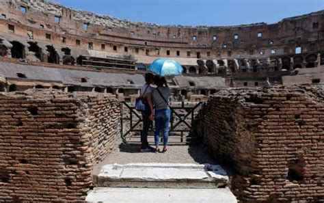Omg Italy Unveils New Hi Tech Floor Design For Colosseum Area