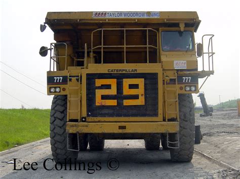 Caterpillar 777 Dump Truck Front Lee Collings Flickr