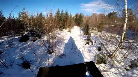 Gopro Hero 3 Atv Winter Ride With Tracks Quebec Part2 Youtube