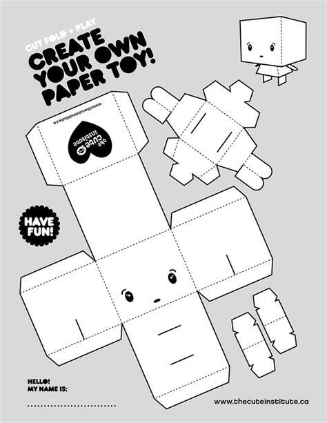 Flickr Paper Toys Paper Toys Template Paper Toys Diy