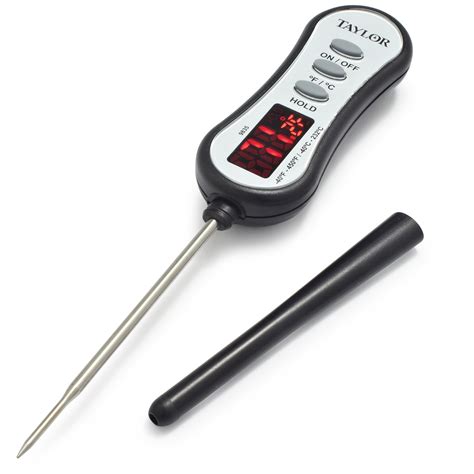 Taylor Digital Instant Read Thermometer With Led Readout 1 Ct Shipt