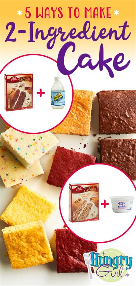 Easy low carb birthday cake doesn't need many different ingredients to taste delicious. Easy Low-Calorie 2-Ingredient Cake Recipes | Recipe | 2 ...