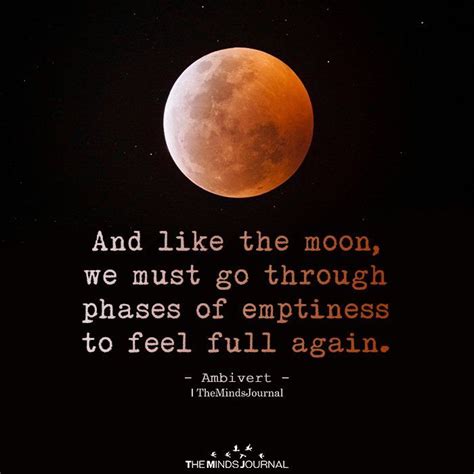 And Like The Moon We Must Go Through Phases Of Emptiness Wisdom