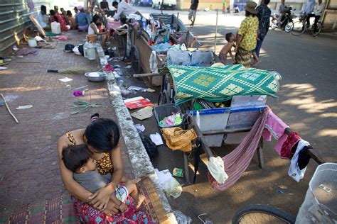 Cambodias Homeless On The Streets Of Phnom Penh