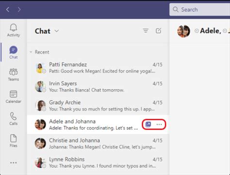 Abrir Un Chat En Una Ventana Nueva En Microsoft Teams Soporte Técnico