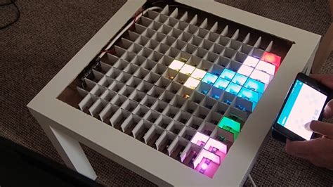 Arduino LED Tetris Table YouTube