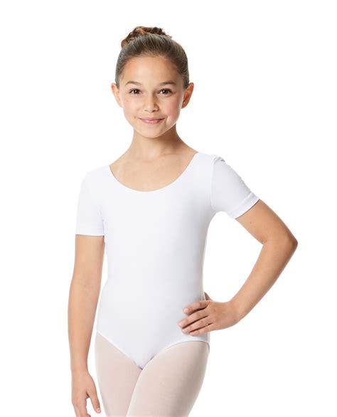 Saver Prices Cotton Dancina Short Sleeve Ballet Leotard For Girls Ages