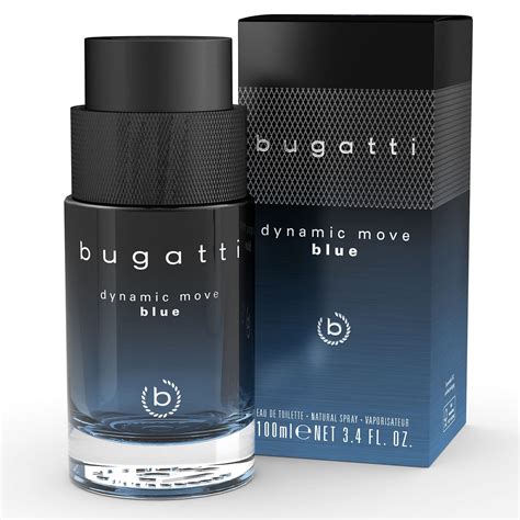 Bugatti Perfume Mens Dynamic Move Blue 100 Ml I Citric Aromatic Eau De