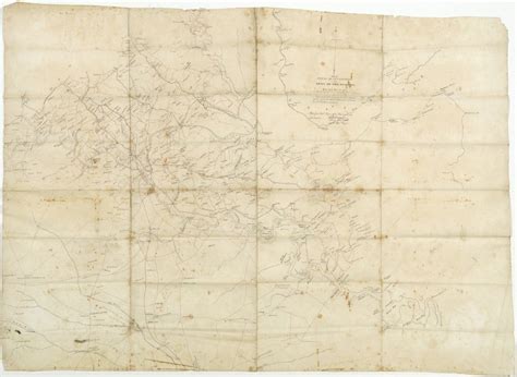 A Magnificent Civil War Map Of Northern Virginia Signed By Gk Warren