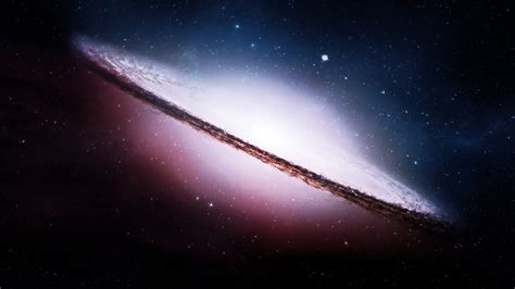Shimmering Bright Galaxy On Space Hd Galaxy Wallpapers