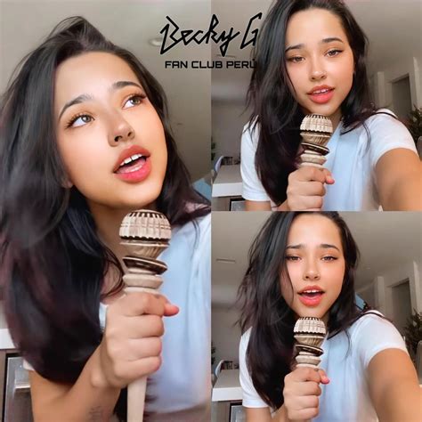 Becky G Perú 🇵🇪s Instagram Profile Post Tarde De 🎤 Followme