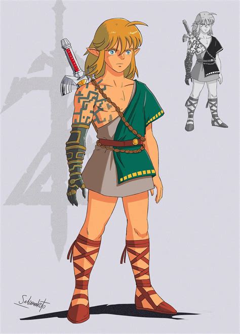 Link Zelda Botw2 By Salvamakoto On Deviantart Legend Of Zelda Memes