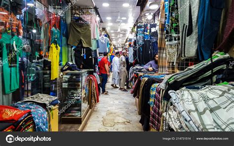 Cloth Shops Zainab Market Saddar Bazar Karachi Pakistan 2018 Stock Editorial Photo
