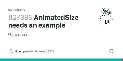 AnimatedSize Needs An Example Issue Flutter Flutter GitHub