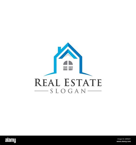 Real Estate Logo Design Creative Abstract Real Estate Icon Logo And