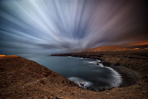 Photography Nature Clouds Landscape Sea Long Exposure Sunset