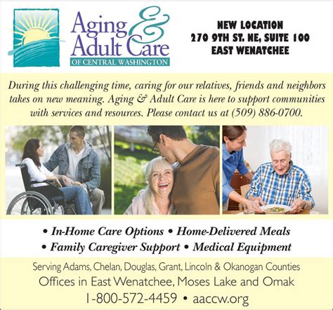 Monday July 27 2020 Ad Aging And Adult Care Of Central Washington Wenatchee World