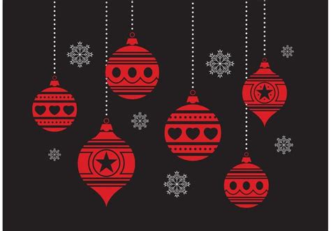 Christmas Ornament Set Download Free Vector Art Stock Graphics And Images