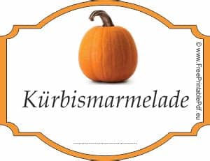 Der preis steht auf dem etikett. Kürbismarmelade etiketten zum ausdrucken | PDF Drucken ...