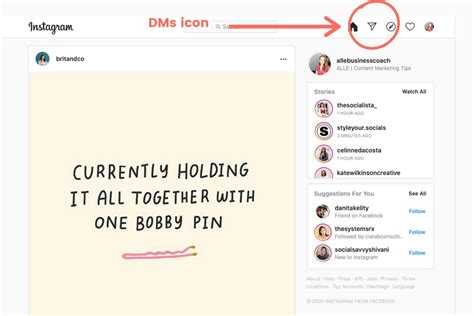 How To Send Instagram Dms From Desktop New In 2020