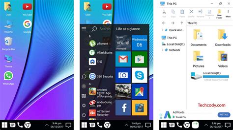 Amaze your loved one with computer look of your android and also share it with your loved ones. Install best Android launcher like windows 10 | Techcody.com