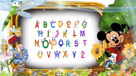 With a very easy to use user interface, this app also provides lyrics along with the nursery rhymes making sure that your kids don't just remember the tune, they also remember the nursery rhymes/ songs. Learn alphabet for kids | ABC song | Mickey mouse frame ...