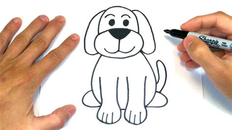Como Dibujar Un Perro Paso A Paso A Lapiz Para Ninos