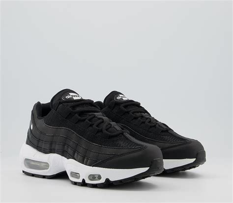 Air Max 95 Trainers In Black And White Nike